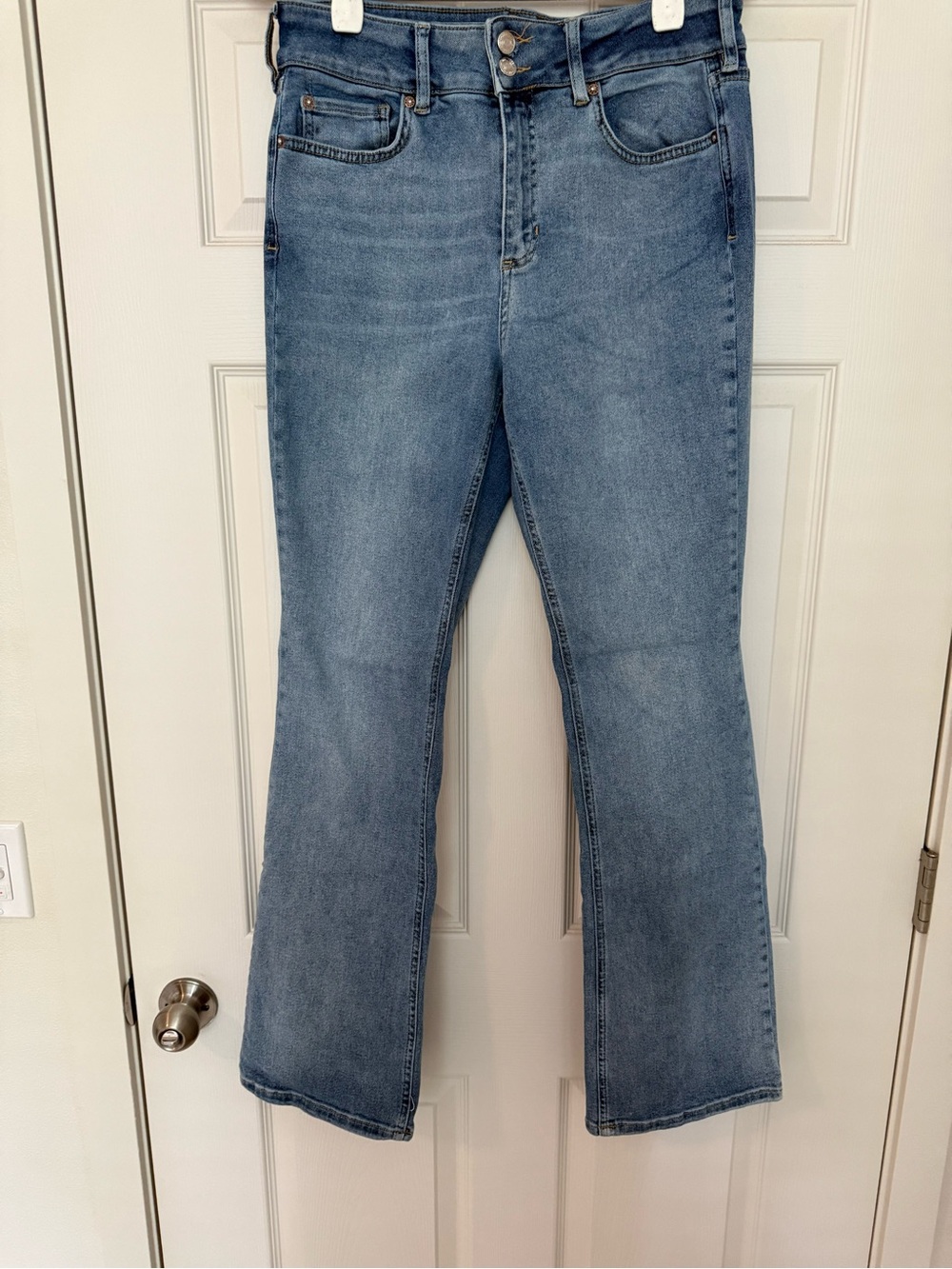 Free People Light Wash Bootcut Jeans